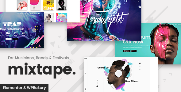 Mixtape WordPress Theme