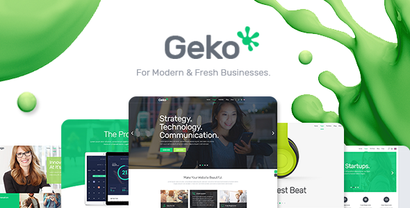 Geko Wordpress Theme