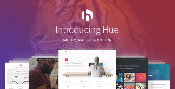 Hue Wordpress Theme