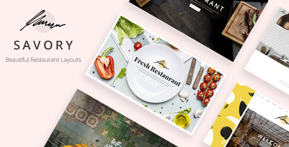 Savory Wordpress Theme