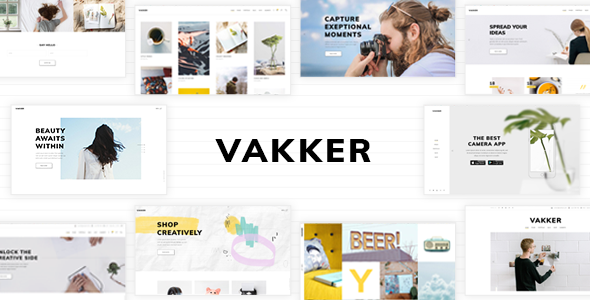 Vakker Wordpress Theme