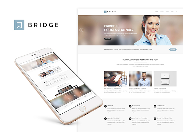 Business Bridge Theme Demo