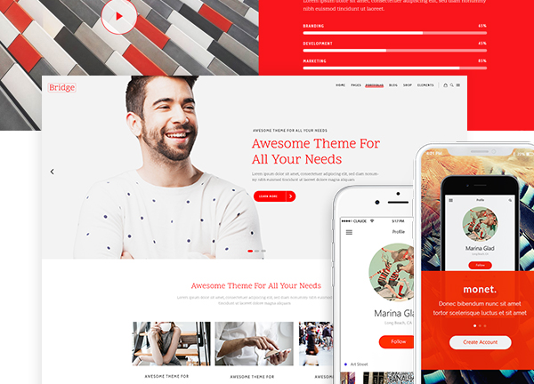 Digital Studio Bridge Theme Demo