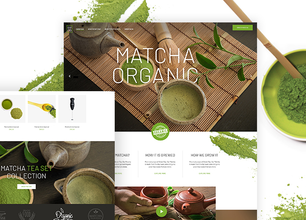 Matcha Bridge Theme Demo