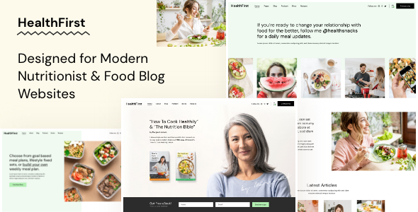 HealthFirst WordPress Theme