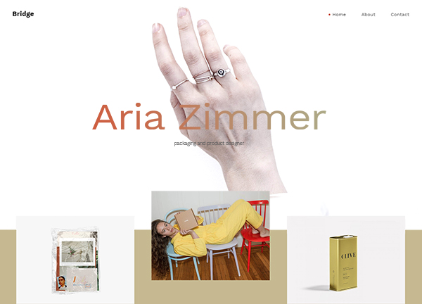 436-design-portfolio Bridge Theme Demo