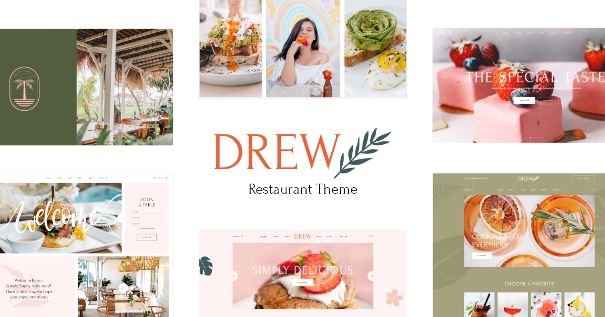 Drew WordPress Theme