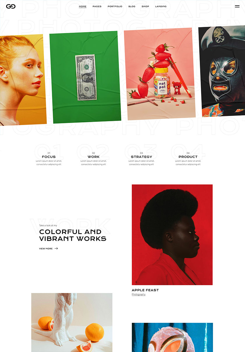 Gracey - Creative Portfolio Theme