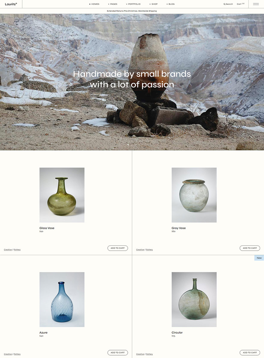 Laurits WordPress Theme