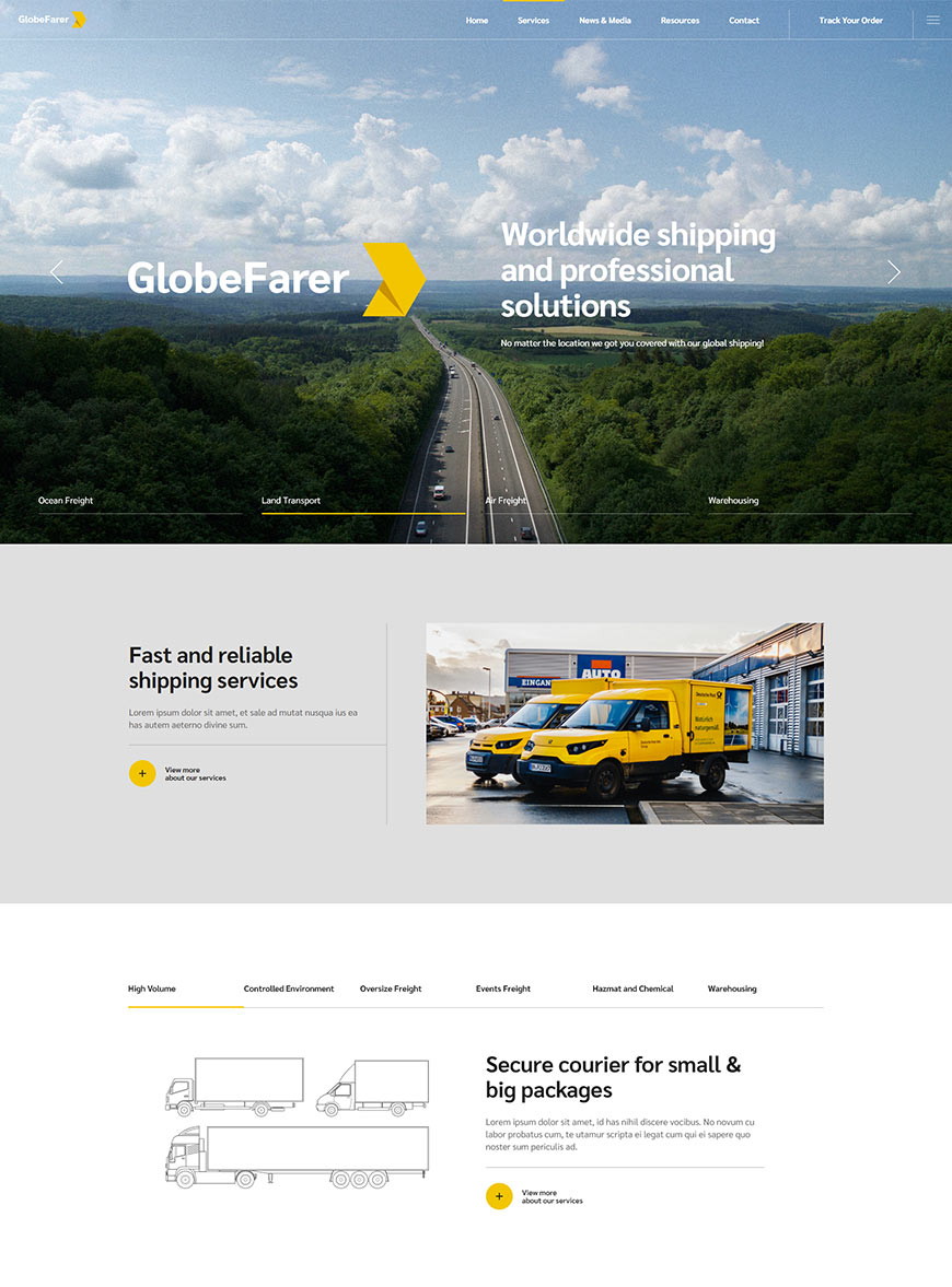 GlobeFarer WordPress Theme