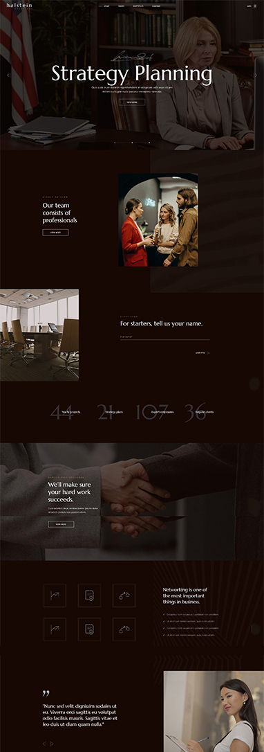 Halstein WordPress Theme