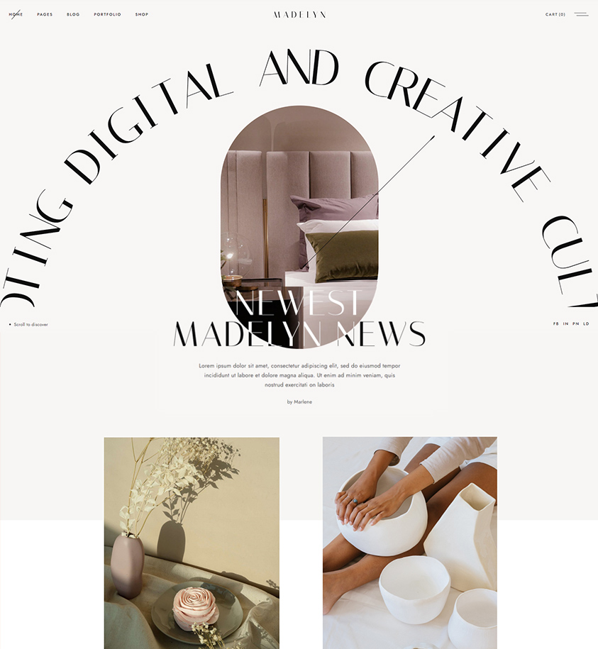 Madelyn WordPress Theme