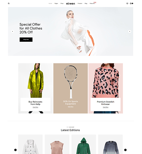 Eirwen WordPress Theme